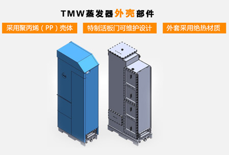 TMW废水蒸发器外壳部件