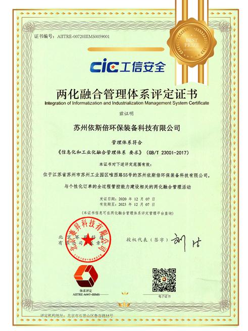 两化融合管理体系