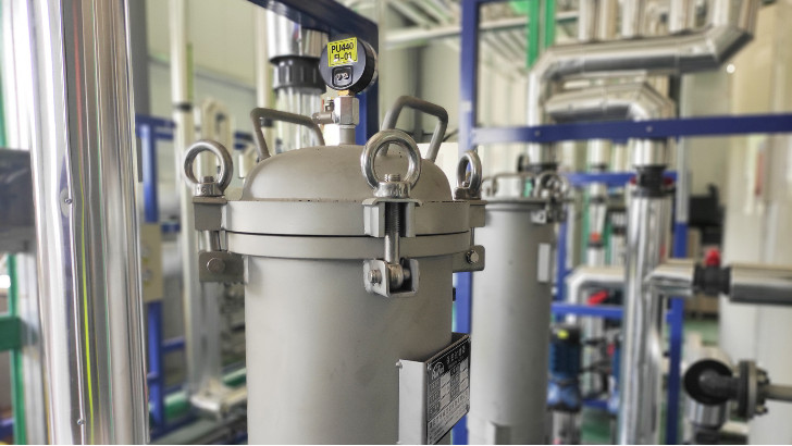 污水处理设备中保安过滤器工作原理